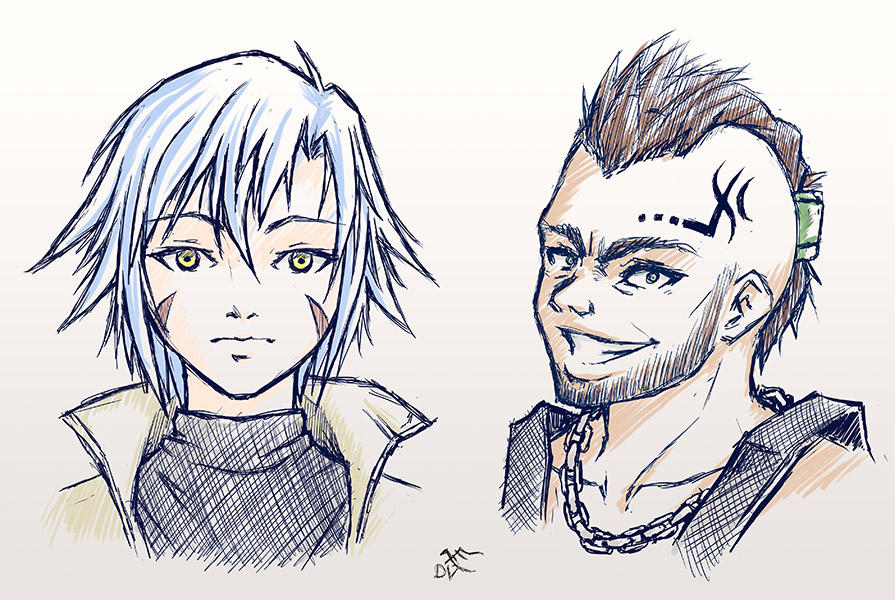 OC - Drake and Goddard by Zanktus