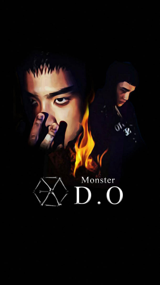 Wallpaper Exo 2016 Monster Teaser D O By Stoneheartedhan On
