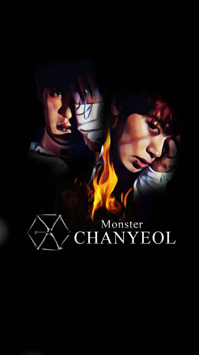 Wallpaper Exo 2016 Monster Teaser Chanyeol By Stoneheartedhan On