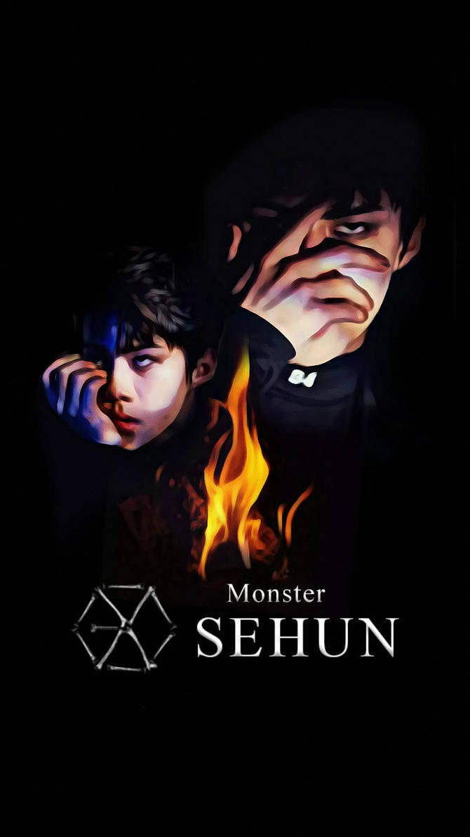 Wallpaper Exo 2016 Monster Teaser Sehun By Stoneheartedhan On