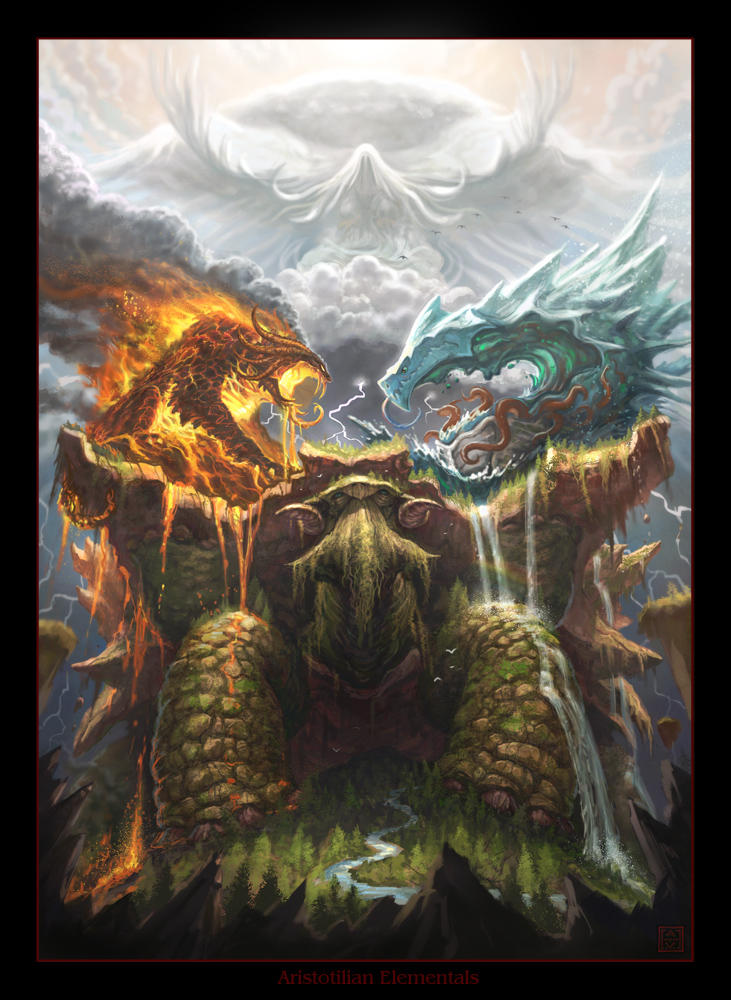 Aristotilian Elementals by VegasMike