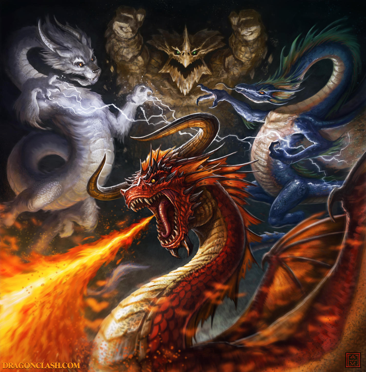 Dragon Clash Cover Art by Adam Vehige (VegasMike) : r/ImaginaryDragons