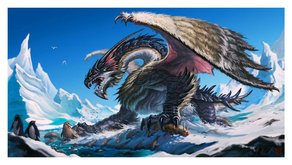 Frost Dragon by VegasMike