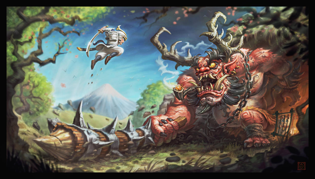 The Brave Little Samurai by VegasMike
