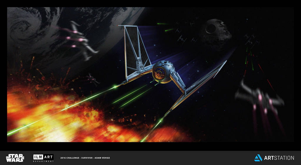 W-Wing Tie Fighter by VegasMike