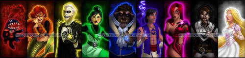 Disney Lantern Corps by Silverwingfox