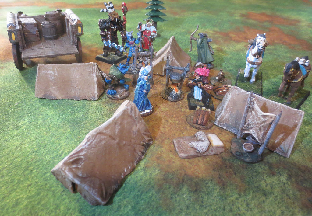 Kingmaker Explorers' Campsite by JordanGreywolf