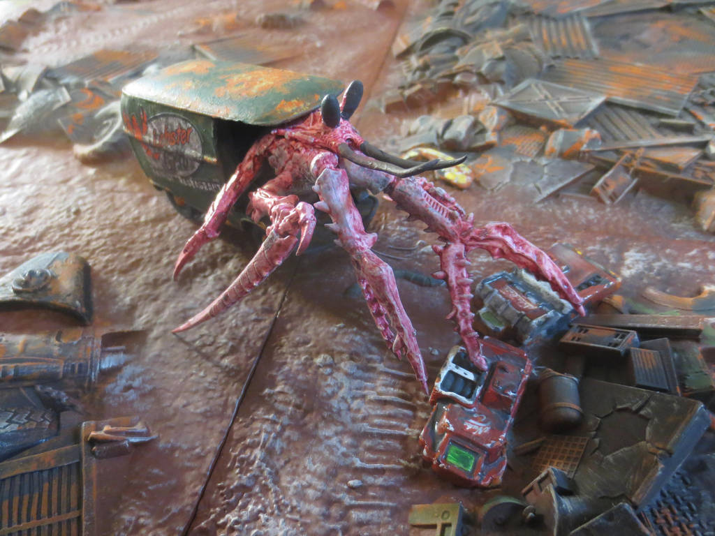 Far Harbor Giant Hermit Crab (completed) by JordanGreywolf