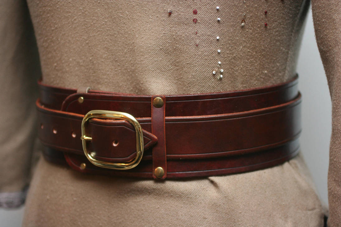 Warrior Leather Kidney Belt by Versalla on DeviantArt