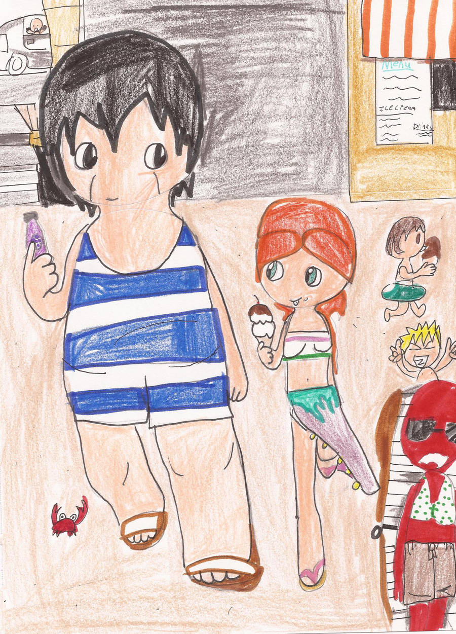 :AT: Sweets on the beach by Soraply11