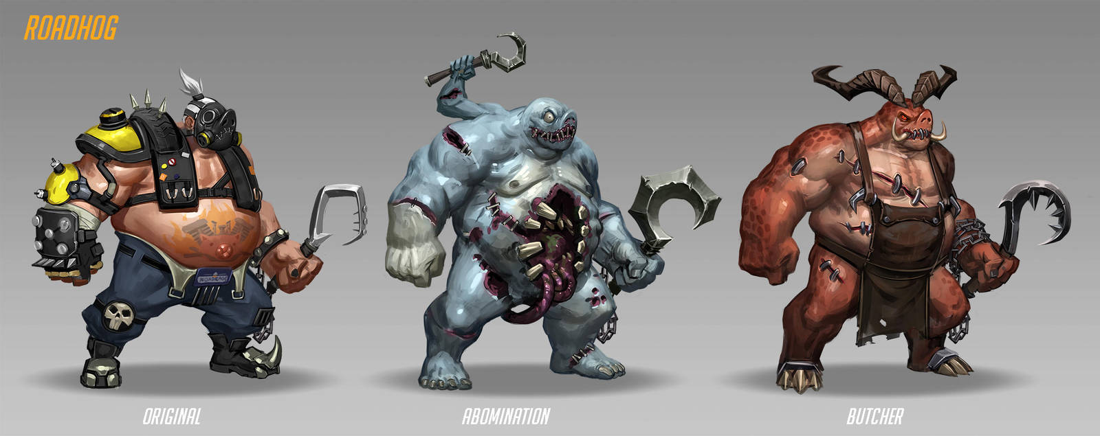 Roadhog skins by PierreBertin