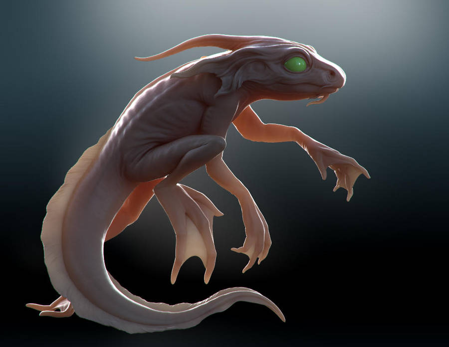 Eelguana - Render Test by Verokomo