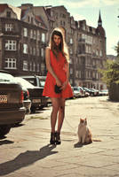 Dama z kotem. by Lukreszja