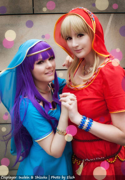 Daughter and mother - Amunet and Maat by Shizuku-Seijaku