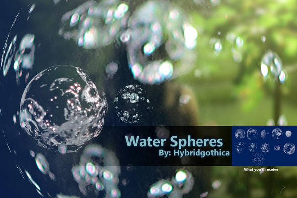 Water Spheres By Hybridgothica by hybridgothica