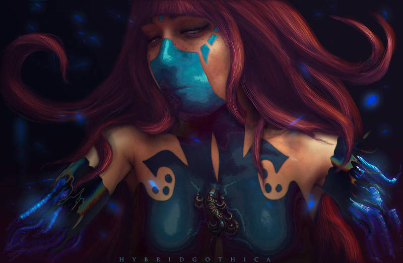 Spirit Reassembly. by hybridgothica