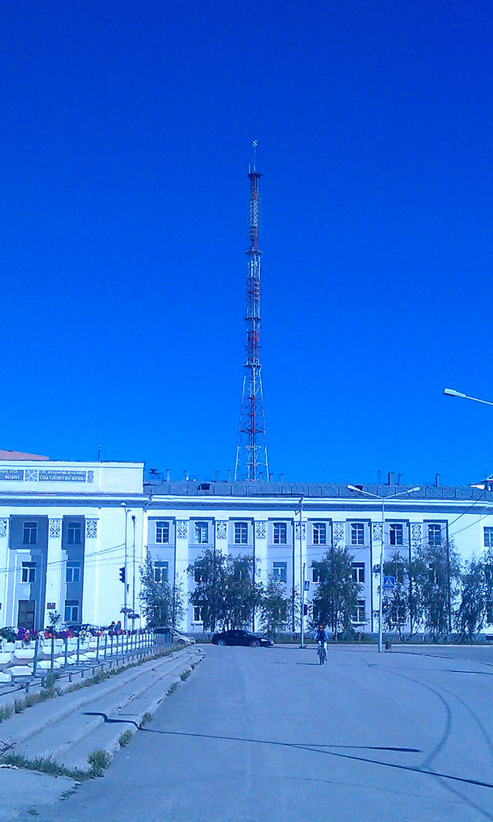Yakutsk TV tower by Teammate92