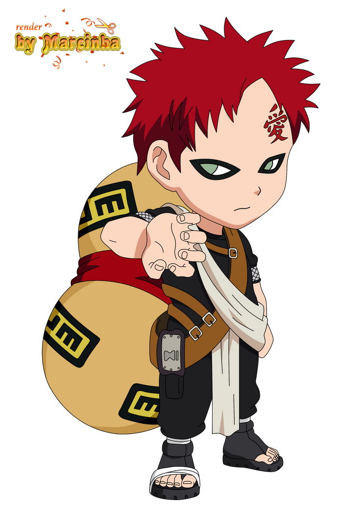 Chibi Gaara By Marcinha20 On Deviantart