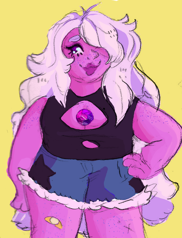 Amethyst has always been my favorite from the start. I love how she's gaining confidence in herself!!