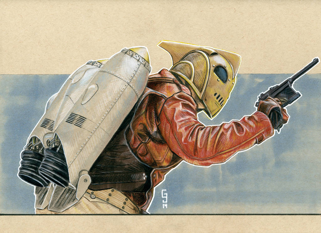 The Rocketeer by Geekincognito
