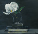 Flower Painting Study by soybeans