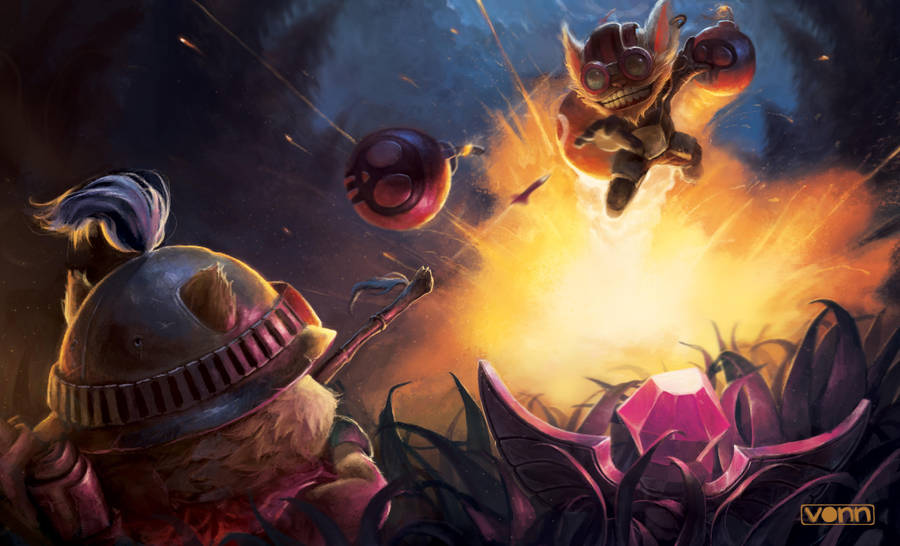 Yordle Duel - League Face Off Contest by Tvonn9