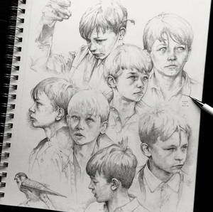 Vonn Sketches 4.11.16 - Week of Kes by Tvonn9 Vonn Sketches 4.11.16 - Week of Kes by Tvonn9