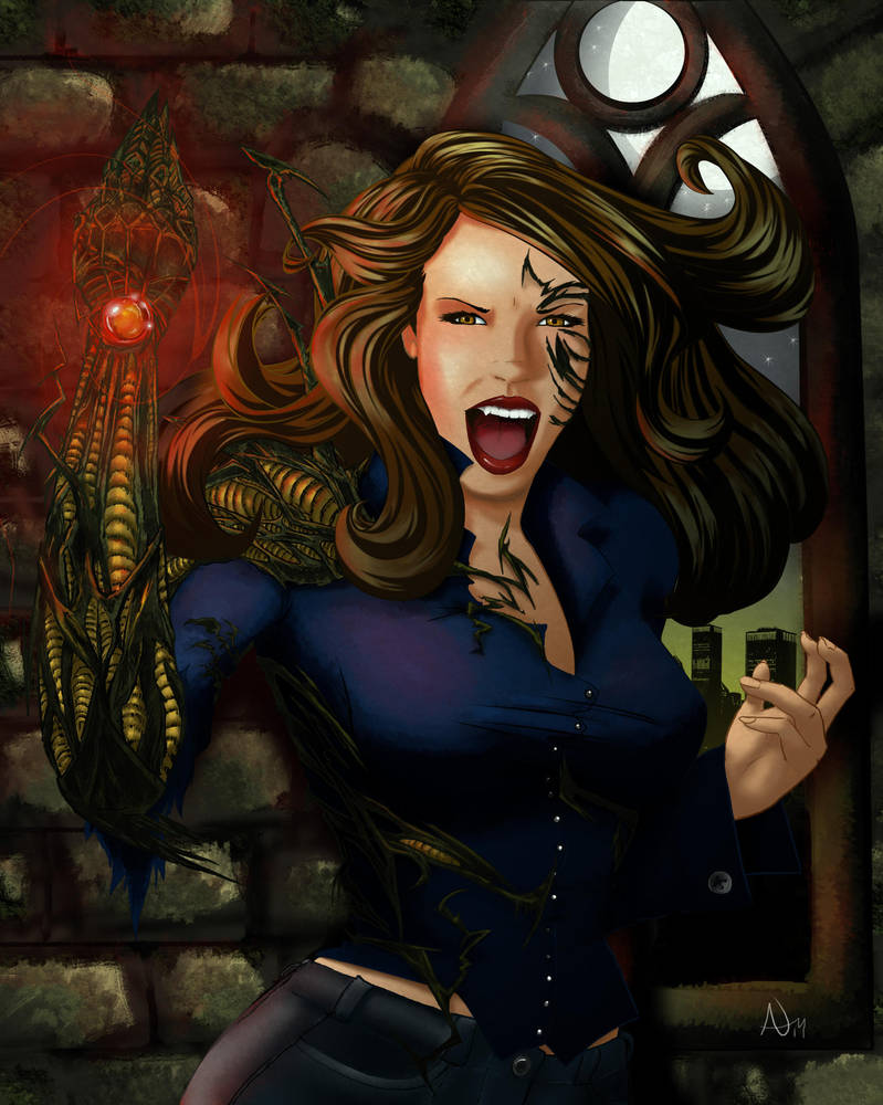WitchBlade by InkCell-Illustration