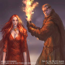 Lightbringer and the Red Woman by XiaTaptara