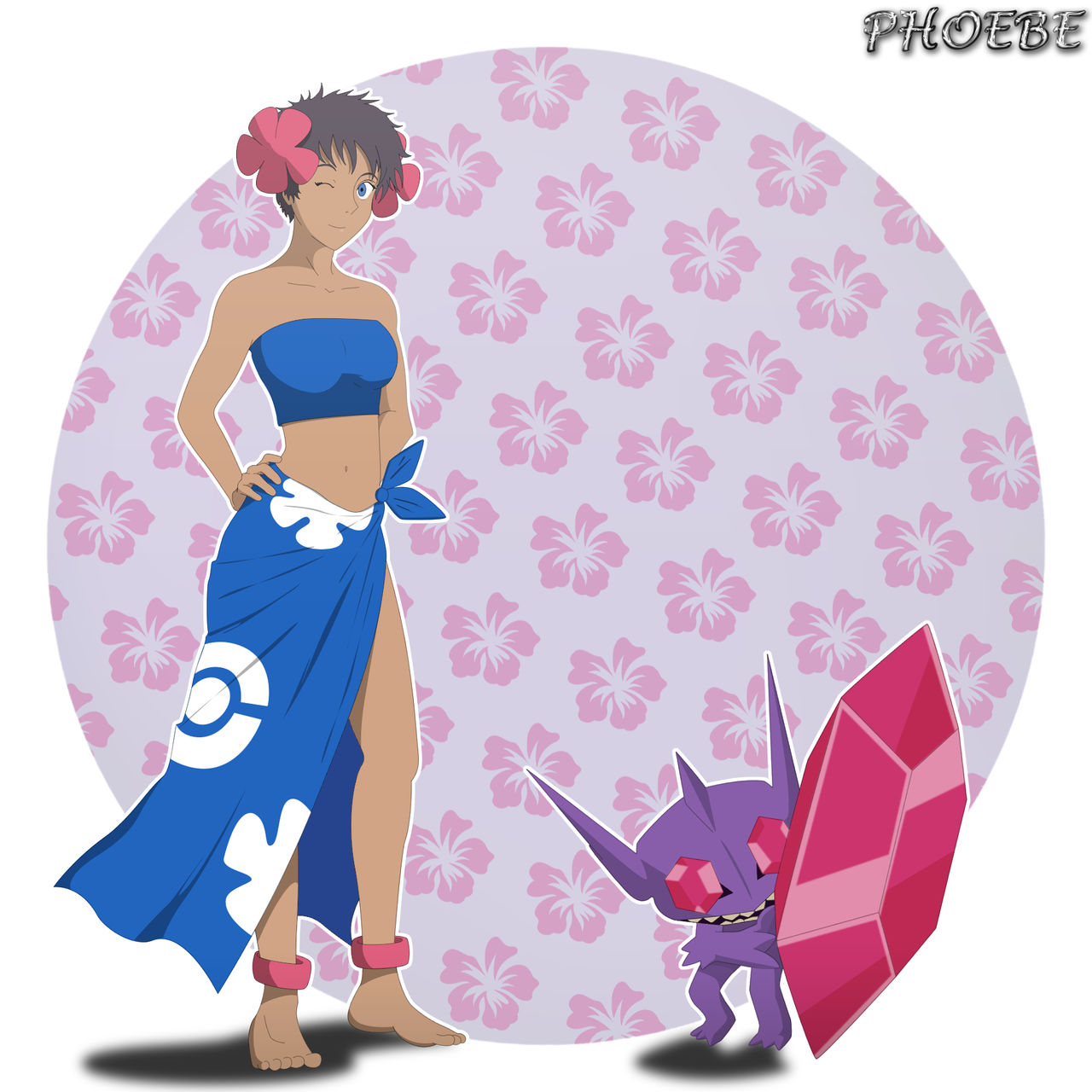 Pokemon elite 4 trainer Phoebe by dmhf on DeviantArt