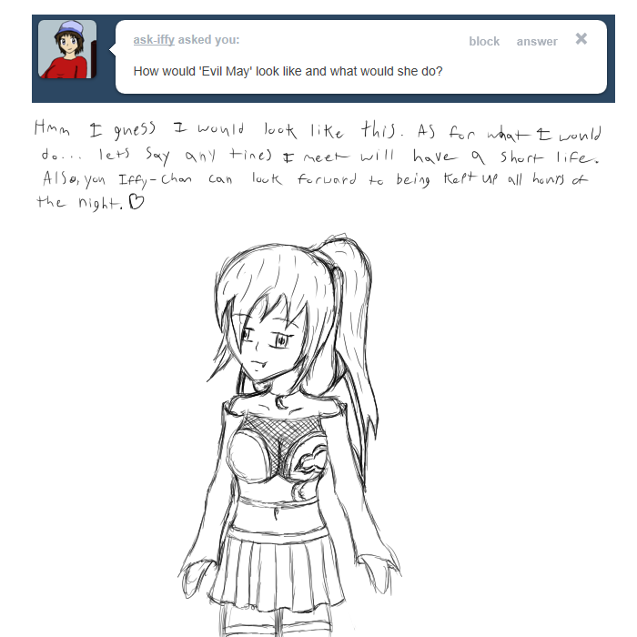 Ask May Question 8 by GtsMayCry7