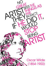 Oscar wilde. Artist by Hallaserke