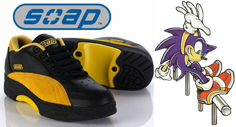 Soap Shoes Ad ft. Sonic by gongon1037 on DeviantArt