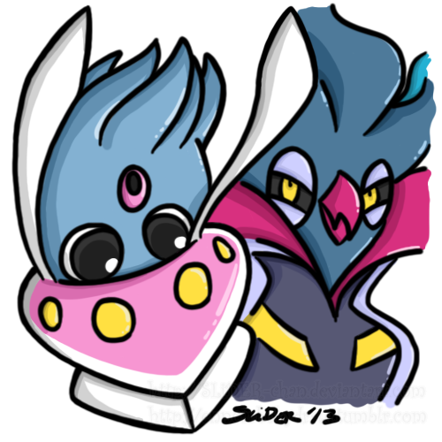 Dec. POKEDDEXY Challenge 24: Fav Pokemon Design by SLiDER-chan