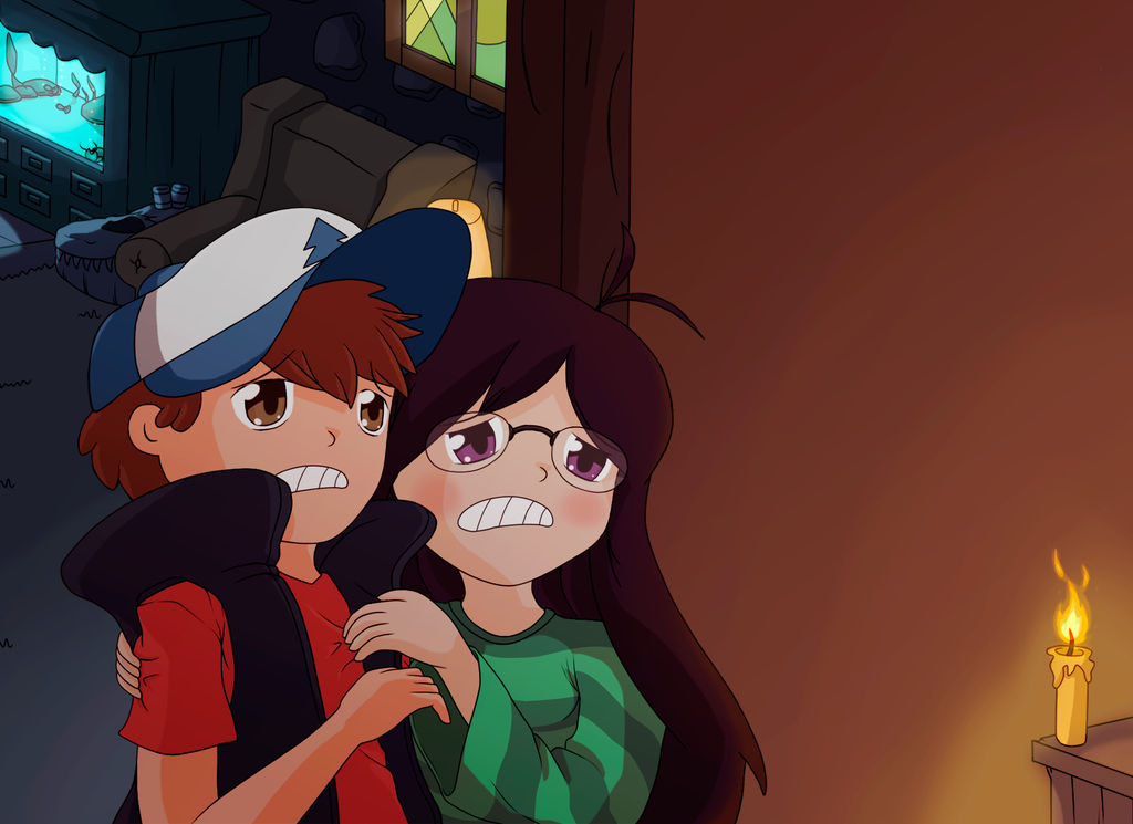 Dipper y Candy Hug of Protection by Priadyrets on DeviantArt