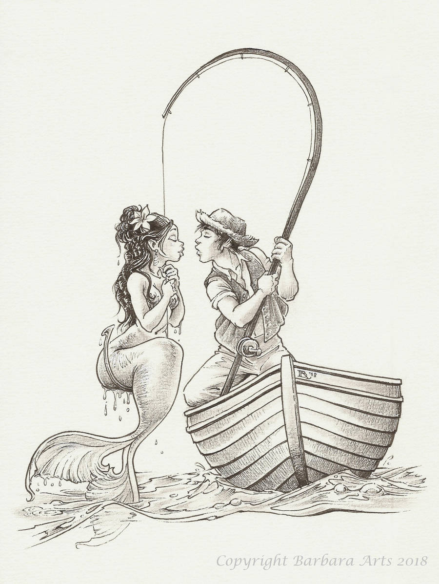 MerMay #3 - Hooked by Ejderha-Arts