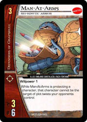 Vs System: Man-At-Arms, Bio-Kinetic Armor by wallbie