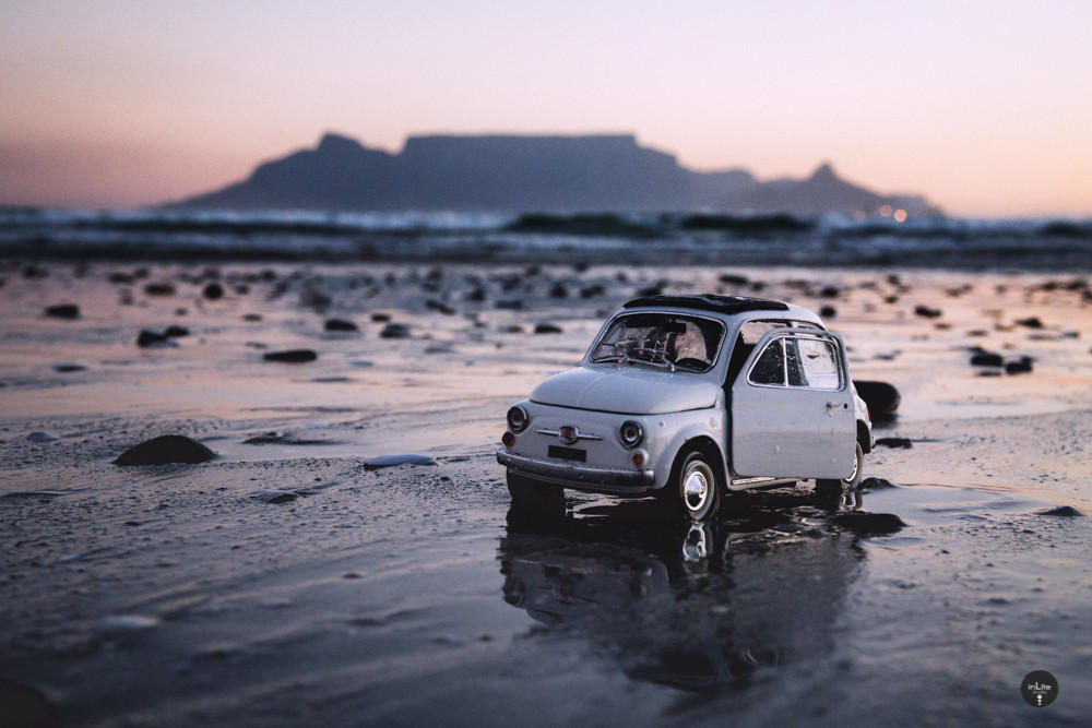 FIAT on Blouberg Beach by Justinlite