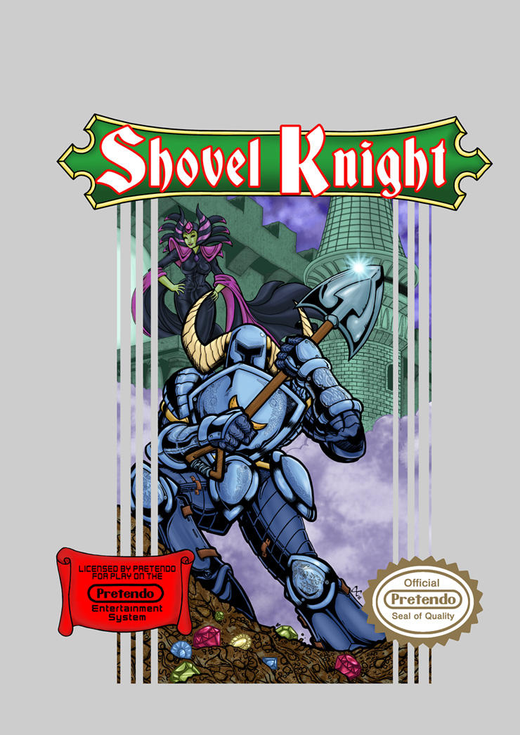 Shovel Knight by The-Standard