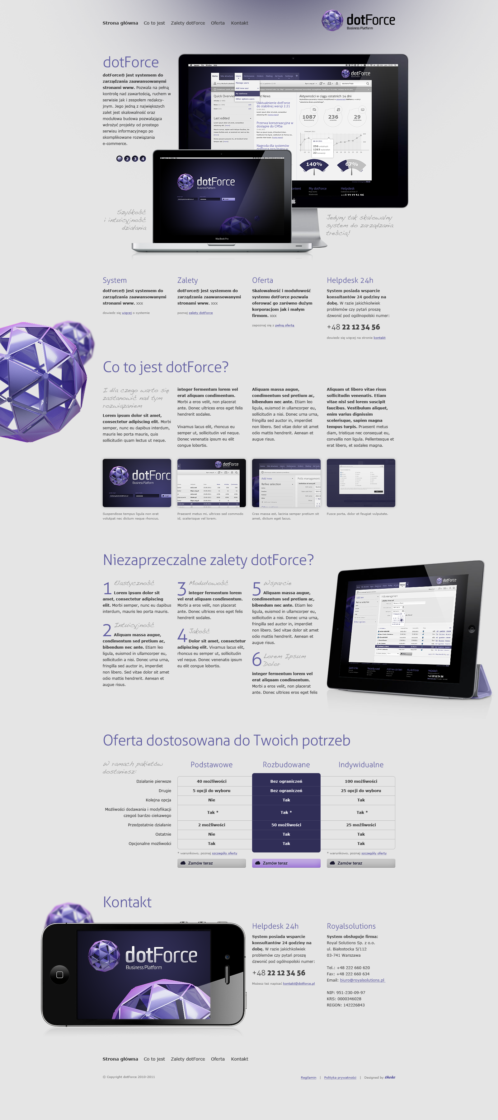dotforce serwis promocyjny by misz000
