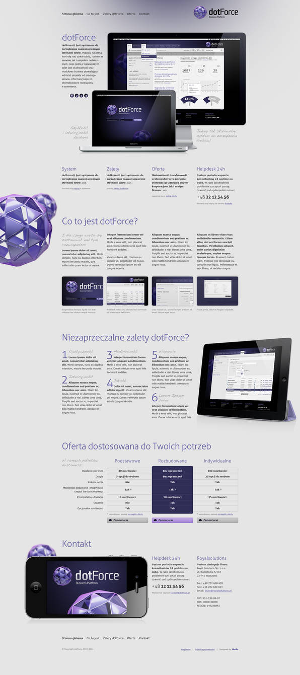 dotforce serwis promocyjny by misz000