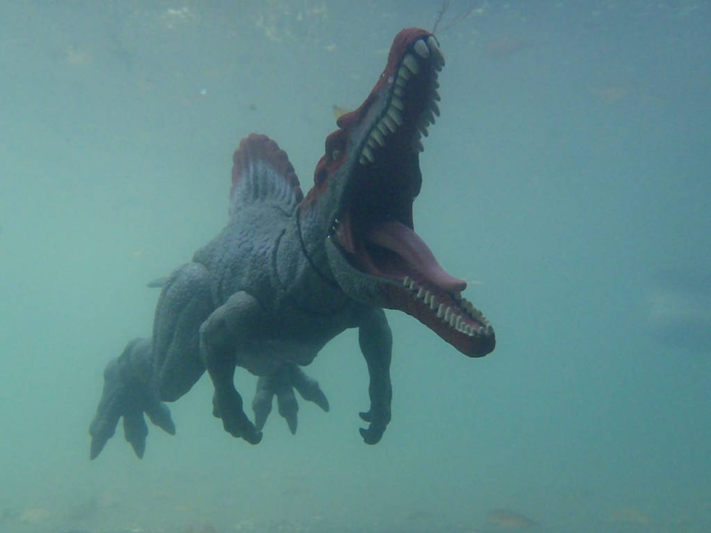 Swimming Dinosaur.... by Krulos on DeviantArt