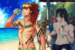 On the beach by Vitcer