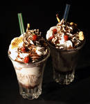 Miniature Blackforest Coups by ChocolateDecadence