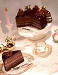 Chocolate Cream Cake by ChocolateDecadence
