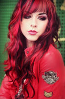 my red leather jacket by blackfantastix