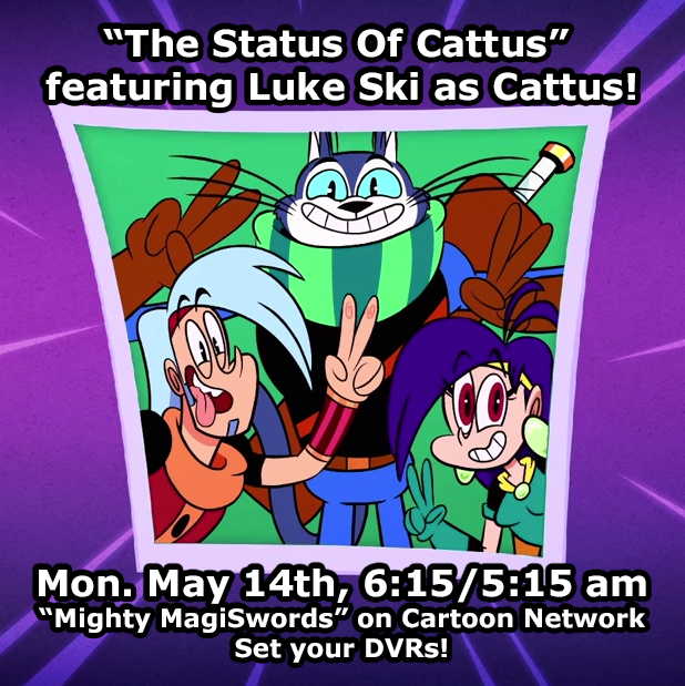 Mighty MagiSwords Status Of Cattus promo by artbylukeski