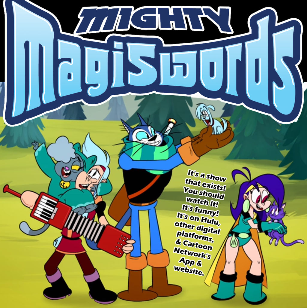 Mighty MagiSwords kitty promo full size by artbylukeski