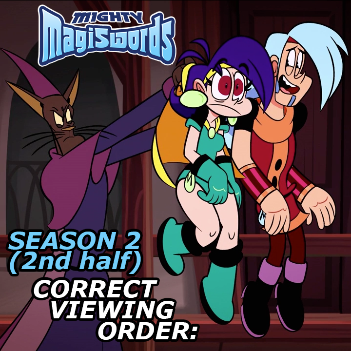 Mighty MagiSwords Season2-2nd half - correct order by artbylukeski