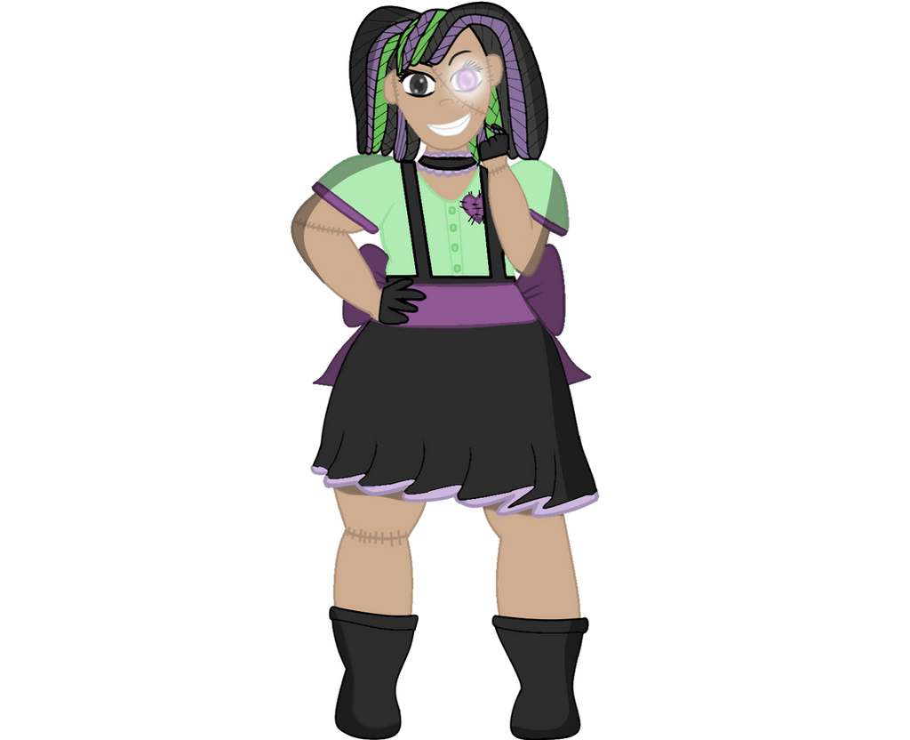 Maezine Le Roux: The Living Voodoo Doll by ForTheLuvOfApplejack